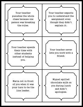 SOCIAL SKILLS: ANGER MANAGEMENT 30 CARD SET + ACTIVITIES - Social ...