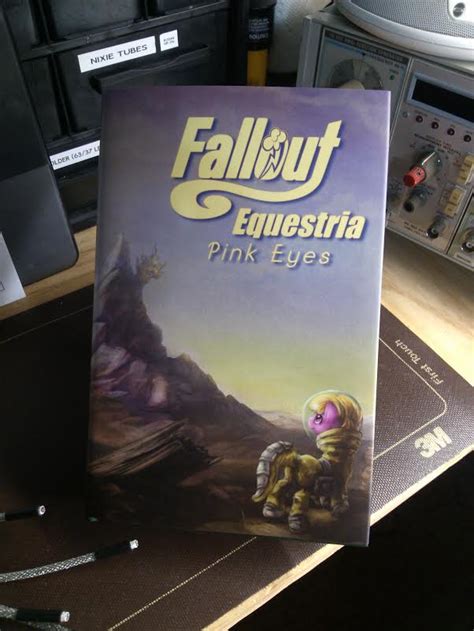 Equestria Daily - MLP Stuff!: Fallout Equestria: Pink Eyes Books Start Arriving!