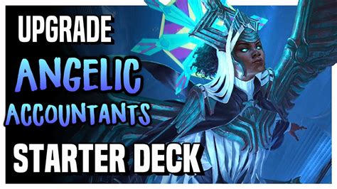 How to Upgrade the Angelic Accountants Starter Deck - Magic Arena - YouTube