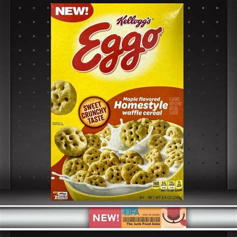 Kellogg’s Homestyle Eggo Waffle Cereal - The Junk Food Aisle