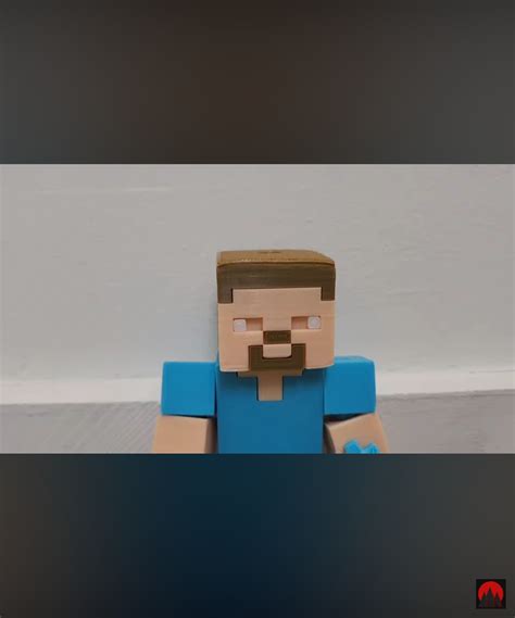 3D print Minecraft Steve Articulated • made with Ender 3 s1 pro・Cults