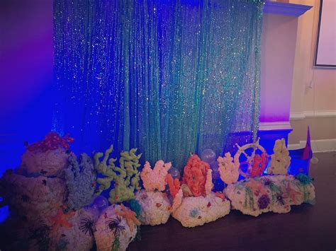 Under the Sea Backdrop #undertheseaparty #custombackdrop #cvlinens # ...