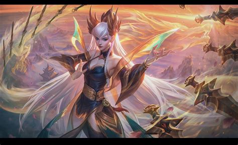 Divine Sword Irelia Obsidian Chroma Chinese SplashArt Promo Art ...