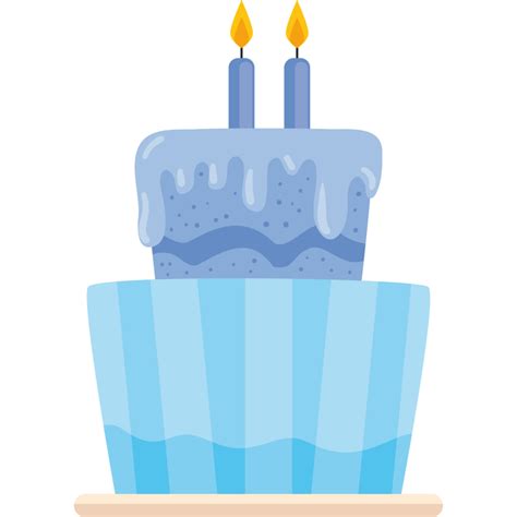 blue birthday cake 24095932 PNG