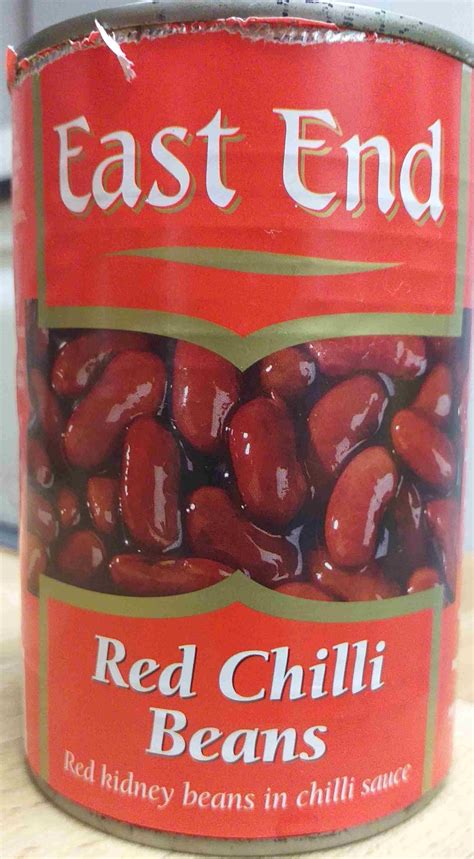 Red Chilli Beans - East End - 400g