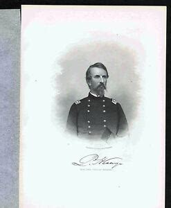 Civil War General Philip Kearny- 1917 Steel Engraved Print | eBay