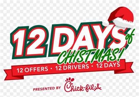 Chick Fil A 12 Days Of Christmas Days Of Christmas - Chick-fil-a, HD Png Download - 2108x1305 ...