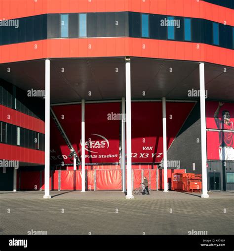 soccer stadium of az alkmaar in the netherlands Stock Photo - Alamy