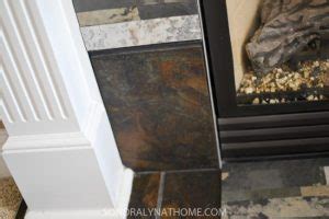 Easy Peel and Stick Stone Fireplace Surround - Sondra Lyn at Home