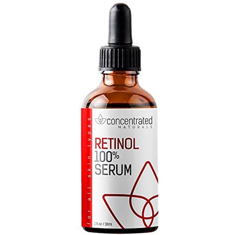 Retinol Serum for Face | w/Vitamin C & Hyaluronic Acid | Professional ...