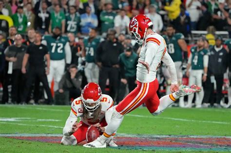 Chiefs' Harrison Butker overcomes miss to seal Super Bowl 2023 win