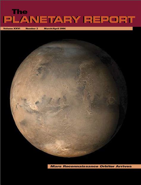 Mars Reconnaissance Orbiter Arrives | The Planetary Society