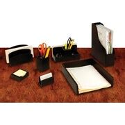 Wood Desk Accessories with Black Finish | Staples®