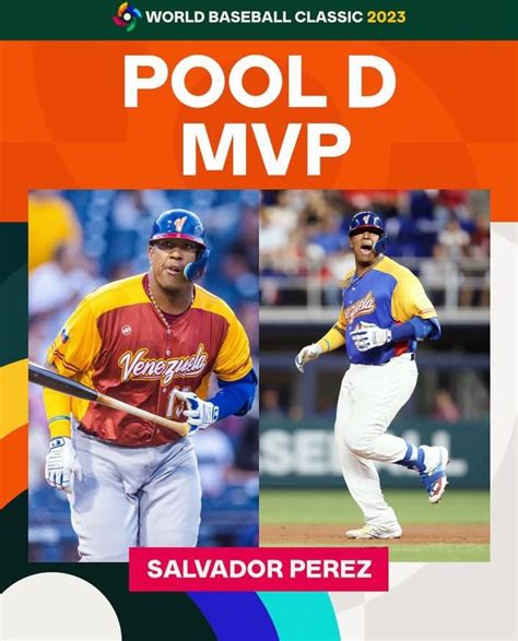 Pool D -MVP- Salvador Perez (VEN) : r/baseball