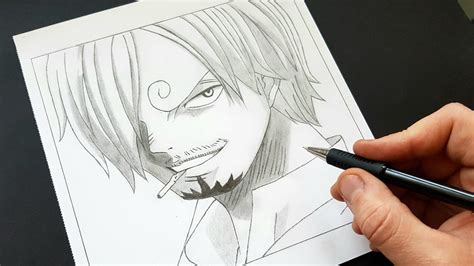 Pencil Drawing Sanji | One Piece | Anime | Manga | Drawings by Keva - YouTube