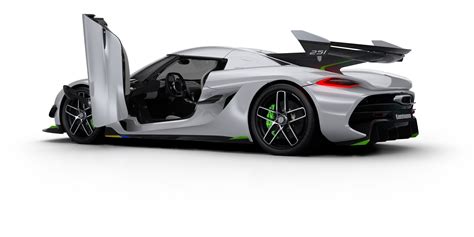 JESKO Perspective rear open door - Koenigsegg