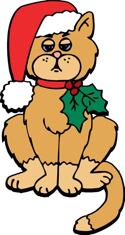 Free Cat Christmas Cliparts, Download Free Cat Christmas Cliparts png images, Free ClipArts on ...