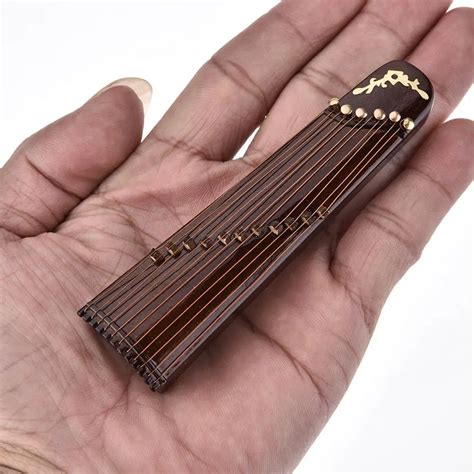 Mini Guzheng Model Chinese Traditional Zither Musical Instrument ...