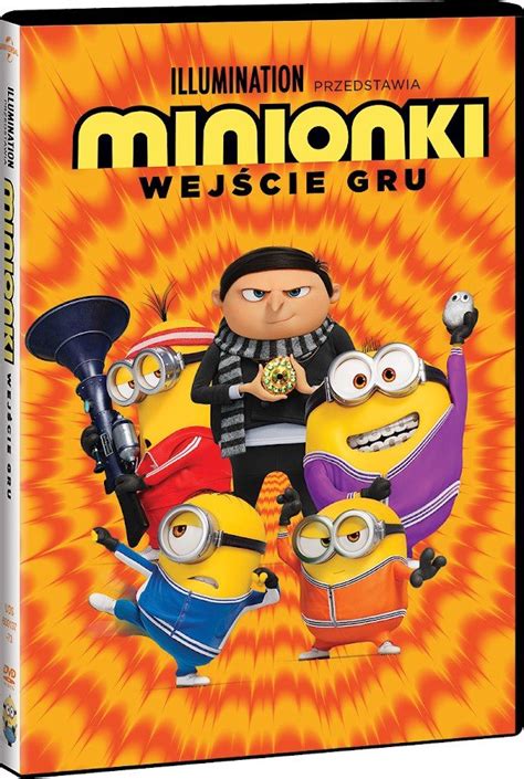 MINIONKI WEJŚCIE GRU DVD PL +2 Dodatki NOWOŚĆ 2022 12687984274 - Sklepy ...