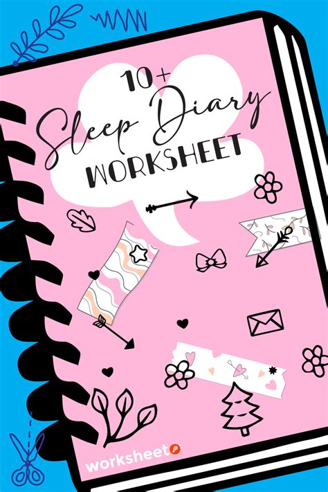 18 Sleep Diary Worksheet - Free PDF at worksheeto.com