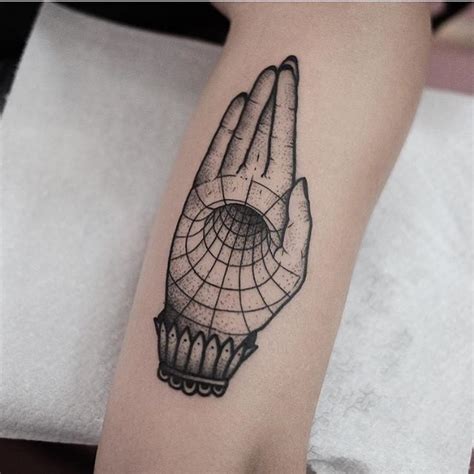 Hand void tattoo by Jonas Ribeiro - Tattoogrid.net