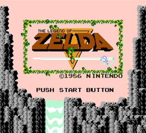 The Legend of Zelda (1986) by Nintendo | Legend of zelda, Original ...