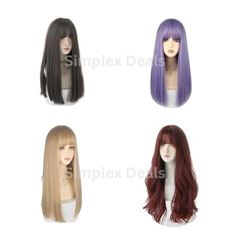 22 Inch Long Straight Hair Wig (15 Colors) – simplexdeals