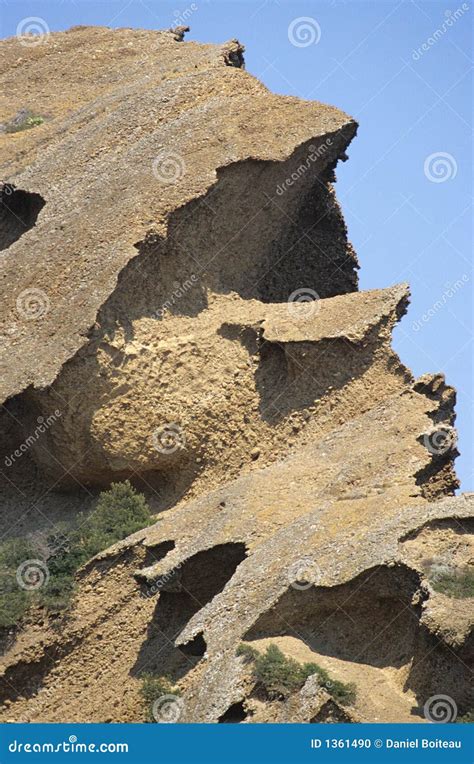 Detrital Rocks, Sedimentary Rock Texture Stock Image | CartoonDealer ...