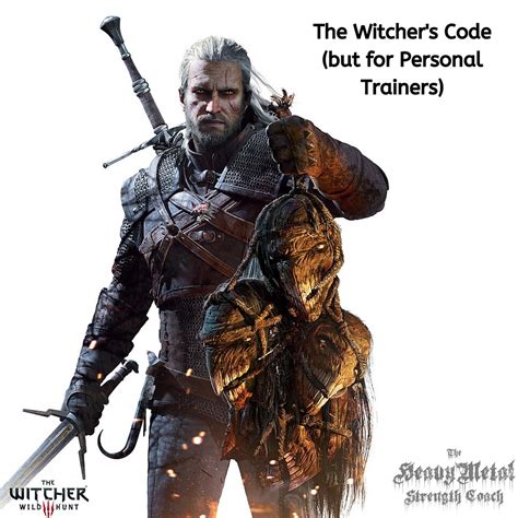 The Witcher's Code (But For Personal Trainers)- Golden Rules To Make You An Awesome Coach