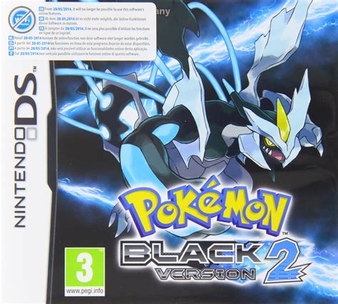 Pokemon Black Version 2 (Nintendo DS) [Importación inglesa] : Amazon.es ...