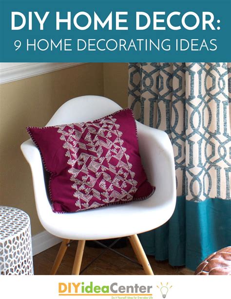 DIY Home Decor: 9 Home Decorating Ideas | DIYIdeaCenter.com