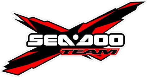 TEAM SEA-DOO DECAL / STICKER 11