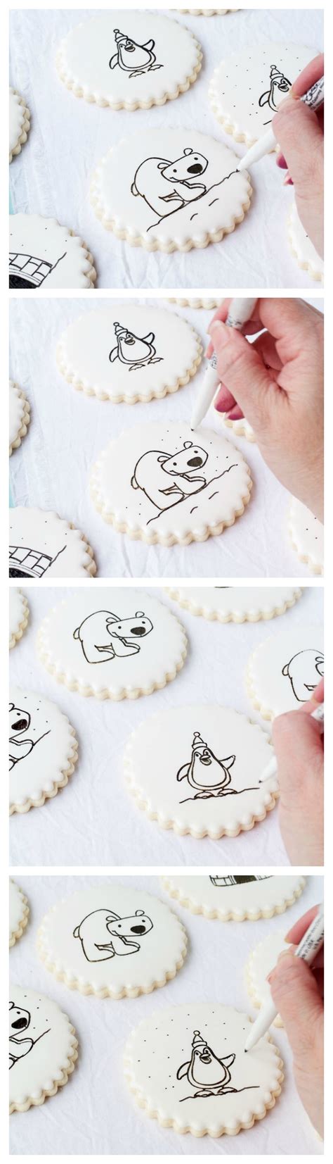 How to Stamp on a Cookie - The Bearfoot Baker