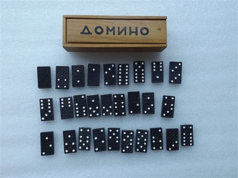 Domino Domino's Dominoes Game Full Set 28 Pieces Comes in | Etsy | Wood ...