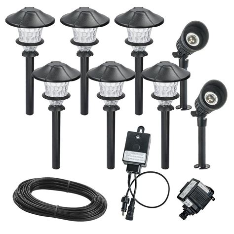 Kerr Lighting 14-Light Outdoor Paver Light Kit-KPAV04-14-088K - The Home Depot