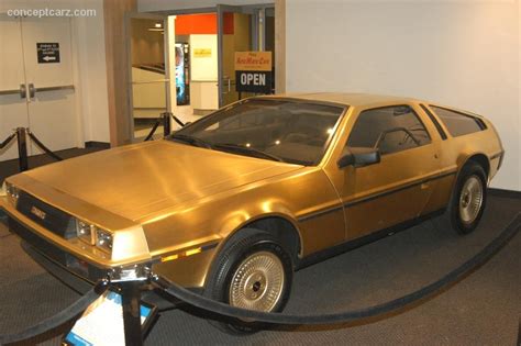 1981 DeLorean DMC-12. VERY limited gold plated edition. Delorean Time Machine, 12 Image, Hot ...