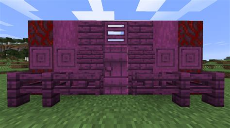 Purpler Crimson Wood Minecraft Texture Pack