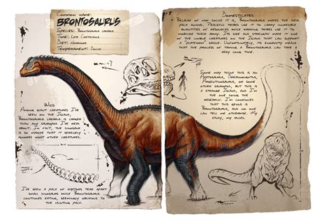 Brontosaurio - Wiki de la comunidad oficial de ARK