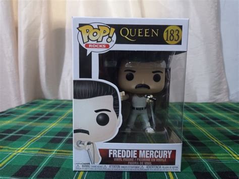 Freddie Mercury Funko Pop, Hobbies & Toys, Toys & Games on Carousell