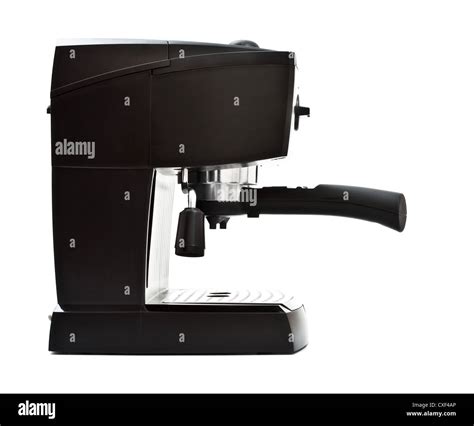 espresso machine side view Stock Photo - Alamy