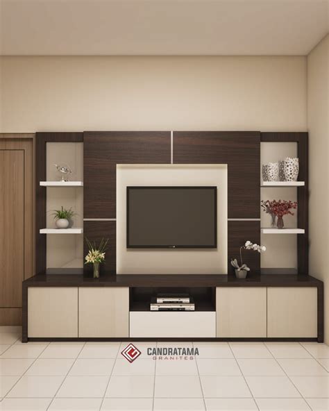 Backdrop TV / Rak TV Klasik Favorit | Tv unit interior design, Tv unit ...