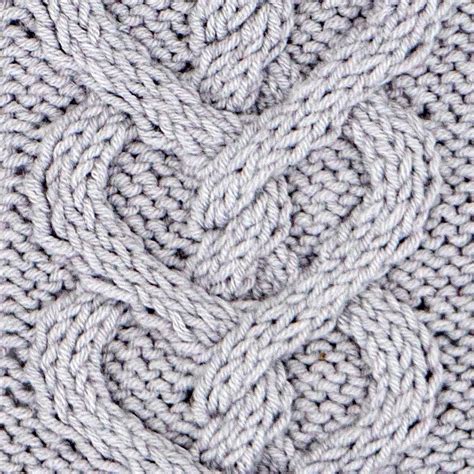 Braided Heart Cable Stitch Knitting Pattern (Right Side) | Cable knitting patterns, Knit stitch ...