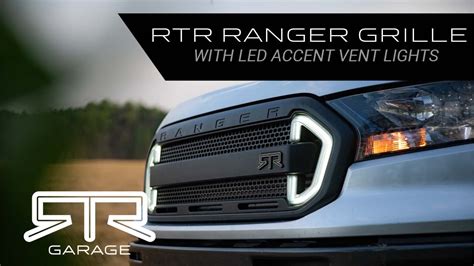 2019 2022 Ford Ranger Raptor Style Extreme LED Grill Kit ...