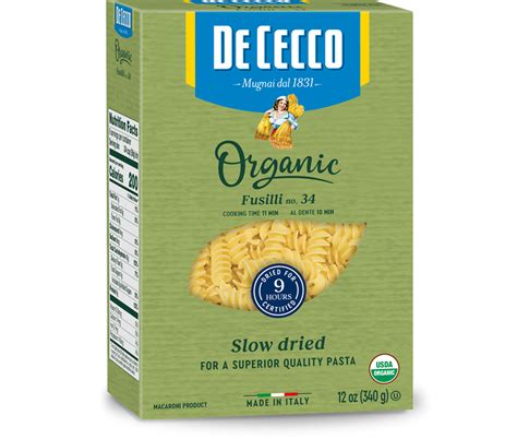 Organic Pasta De Cecco