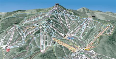 Killington Trail Map, Vertical Drop, Stats and Profile • NYSkiBlog ...