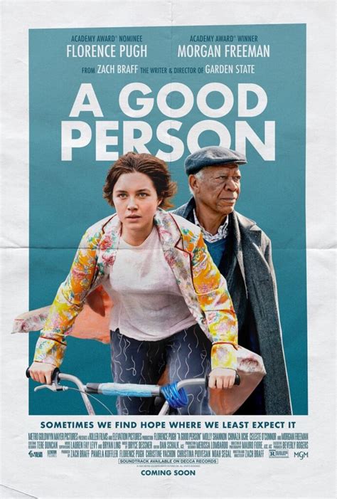 Florence Pugh and Morgan Freeman Star in the Upcoming Drama 'A Good Person' (2023) - Movie Trailer