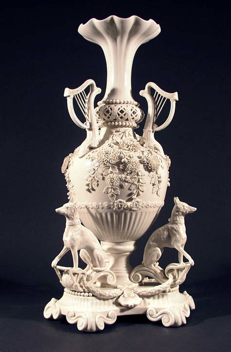 Belleek Pottery vase: The Centre of attention