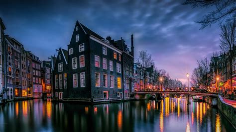 🔥 Free Download Wallpaper Amsterdam Channel 4k Architecture by ...