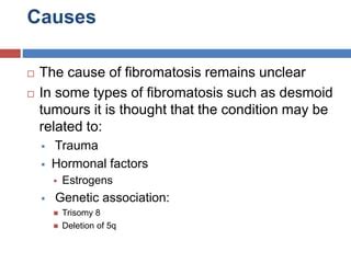 Fibromatosis | PPT