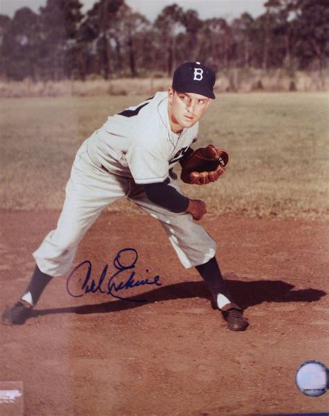 Autographed CARL ERSKINE 11 X 14 Brooklyn Dodgers photo - Main Line ...